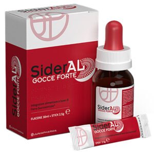 Confezione di SiderAL Gocce Forte 30 ml a base di ferro sucrosomiale
