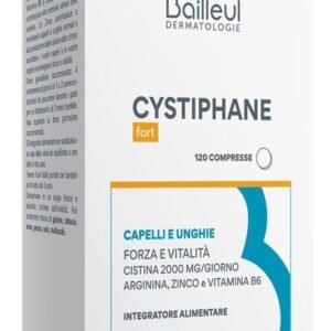 Confezione di Cystiphane Biorga 120 compresse a base di L-cistina, zinco e vitamina B6 per capelli e unghie
