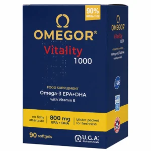 Omegor Vitality 1000 90 perle integratore omega 3 EPA DHA
