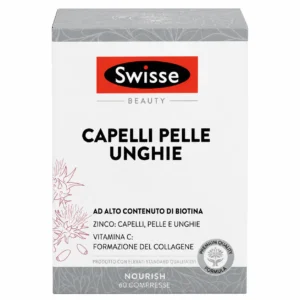 Swisse Capelli Pelle Unghie 60 compresse integratore biotina zinco
