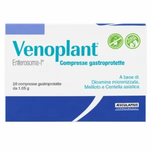 Venoplant 20 compresse integratore microcircolo gambe ippocastano