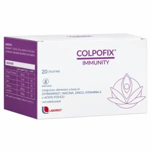 Colpofix Immunity 20 bustine, integratore Laborest con zinco e vitamina A