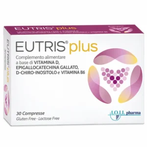 Eutris Plus 30 compresse, integratore Lo.Li. Pharma con EGCG e D-chiro-inositolo