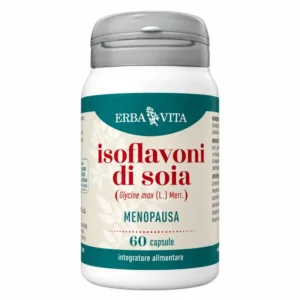 Isoflavoni di Soia Erba Vita, integratore con estratto di soia in 60 capsule