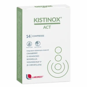 Kistinox Act 14 compresse, integratore Laborest con cranberry, D-mannosio e boswellia