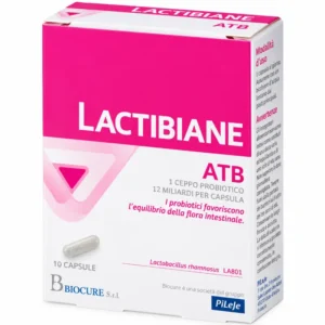 Lactibiane ATB 10 capsule, integratore PiLeJe di fermenti lattici Lactobacillus rhamnosus