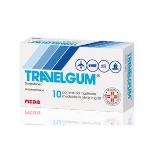 Travelgum 20 mg 10 gomme masticabili