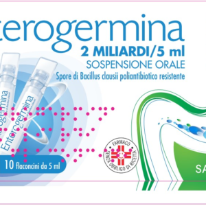 Enterogermina 2 Miliardi/5 ml 10 flaconcini