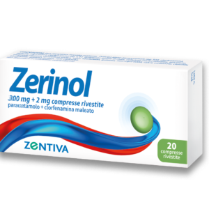 Zerinol 300 mg + 2 mg 20 compresse rivestite
