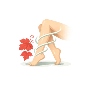 Illustrazione della categoria Circolazione, gambe ed emorroidi