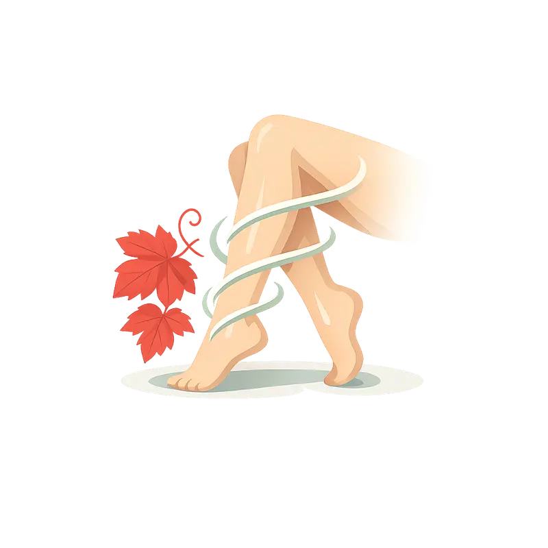 Illustrazione della categoria Circolazione, gambe ed emorroidi