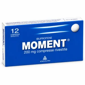Moment 200 mg, astuccio da 12 compresse rivestite di ibuprofene