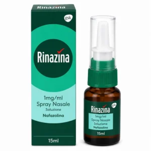 Rinazina 0,1%, flacone spray nasale da 15 ml con nafazolina nitrato