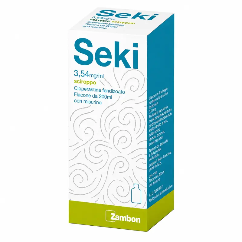 Seki 3,54 mg/ml Sciroppo 200 ml - Zambon