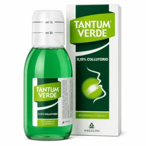 Flacone di Tantum Verde Collutorio 240 ml a base di benzidamina cloridrato