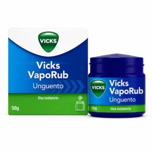 Vicks VapoRub Unguento 50 g, barattolo di unguento balsamico per uso inalatorio