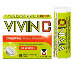 Vivin C 330+200 mg, tubo da 20 compresse effervescenti con vitamina C