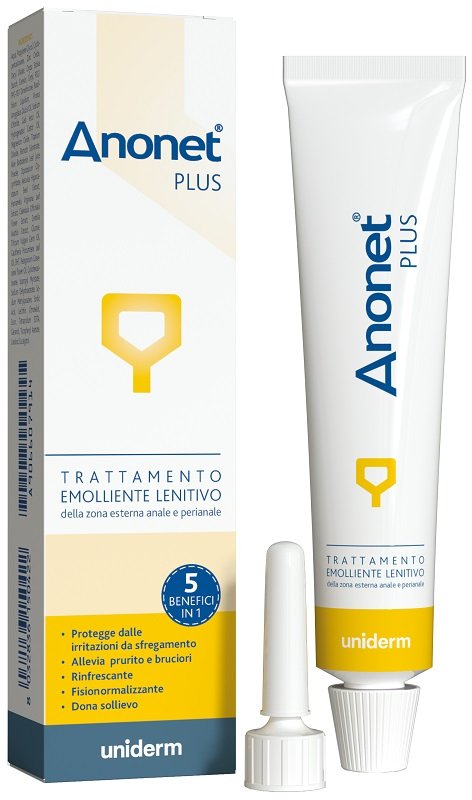 Confezione di Anonet Plus Crema Emorroidi 30 g, prodotto dermocosmetico di Anonet