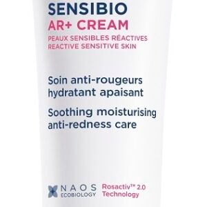 Bioderma Sensibio AR+ Crema, tubo da 40 ml per pelle sensibile con tendenza ai rossori.