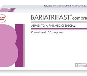 Confezione di Bioitalia Bariatrifast 30 compresse, alimento speciale
