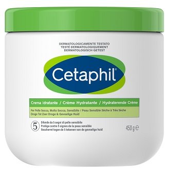 Confezione di Cetaphil Crema Idratante 450 g, prodotto dermocosmetico di Cetaphil