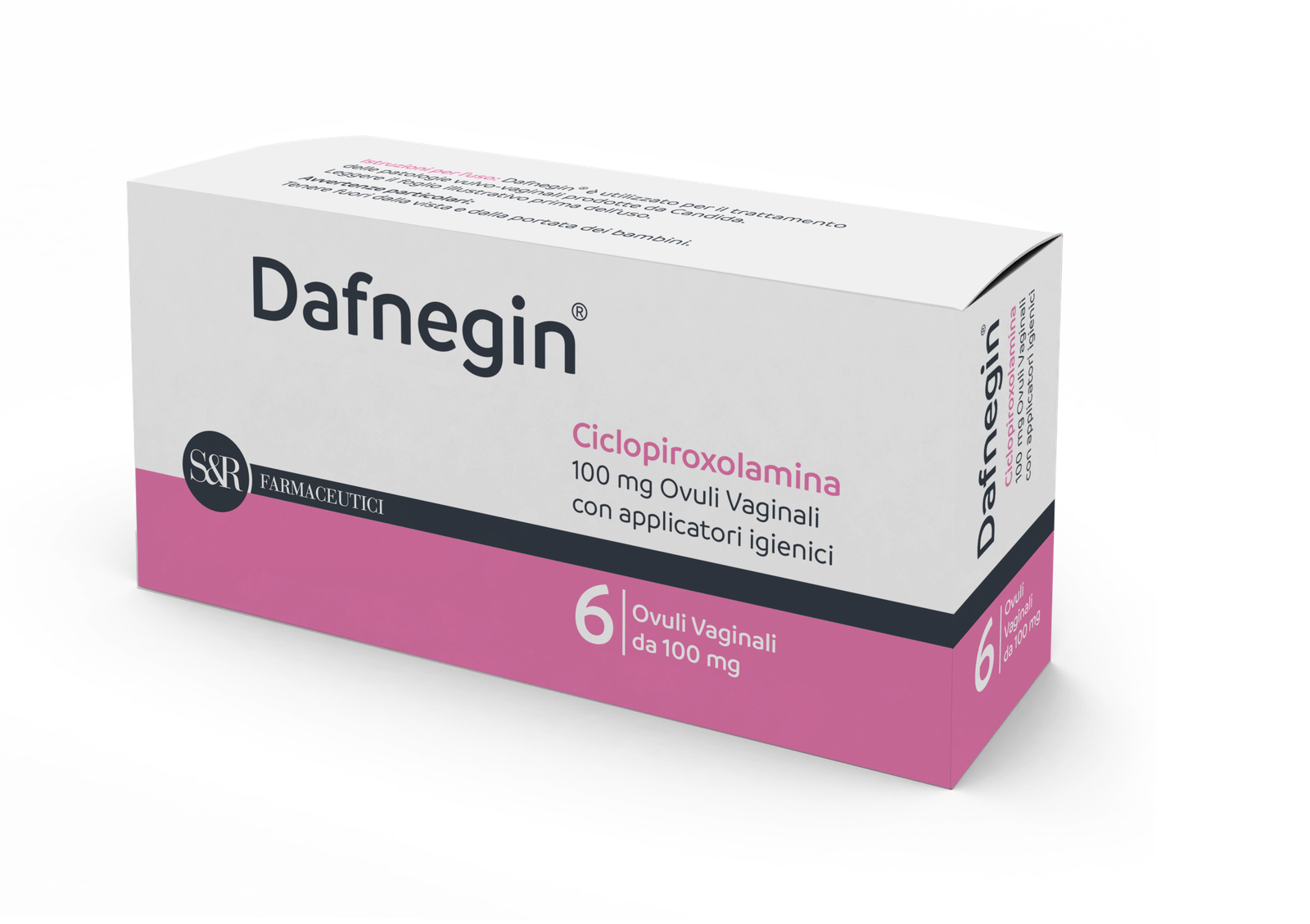 Dafnegin 100 mg 6 ovuli vaginali ciclopiroxolamina antimicotico