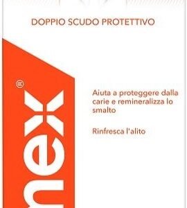 Confezione di Elmex Protezione Carie Collutorio, prodotto per l'igiene di Elmex