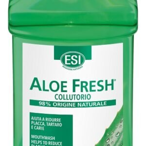 Flacone da 500 ml di Aloe Fresh Collutorio ESI con aloe vera e propoli.
