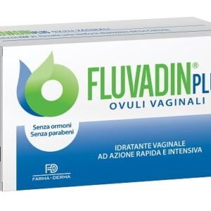 Fluvadin Plus ovuli vaginali con acido ialuronico, confezione da 10 pezzi.