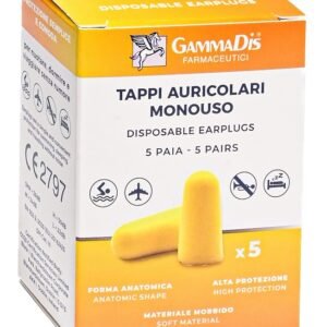 Confezione di Gammadis Tappi Auricolari 10 pezzi, dispositivo medico di Gammadis