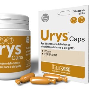 Confezione di Innovet Urys 30 capsule, prodotto veterinario di Innovet