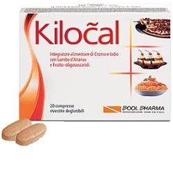 Confezione di Kilocal Peso Classico 20 compresse, integratore alimentare di Kilocal