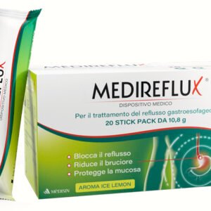 Confezione di Medisin Medireflux DM 20 stick, dispositivo medico di Medisin