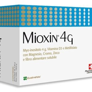 Mioxin 4G 30 bustine con myo-inositolo, acido folico e vitamina D3.