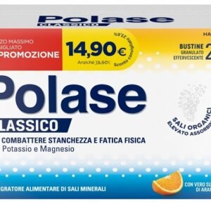 Confezione di Polase Arancia 24 bustine, integratore alimentare