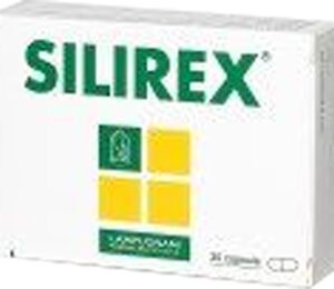 Confezione di Silirex 30 capsule, integratore di cardo mariano di Lampugnani Farmaceutici