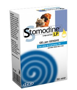 Confezione di Stomodine LP Gel Gengive 50 ml, prodotto veterinario
