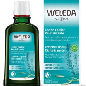 Confezione di Weleda Lozione Capelli Rivitalizzante 100 ml, prodotto per la cura dei capelli di Weleda