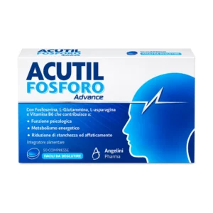 Acutil Fosforo Advance 50 compresse con fosfoserina e vitamina B6.