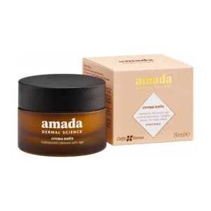 Amada Crema Notte Cieffe Derma 50 ml crema viso antirughe con acido ialuronico e collagene.