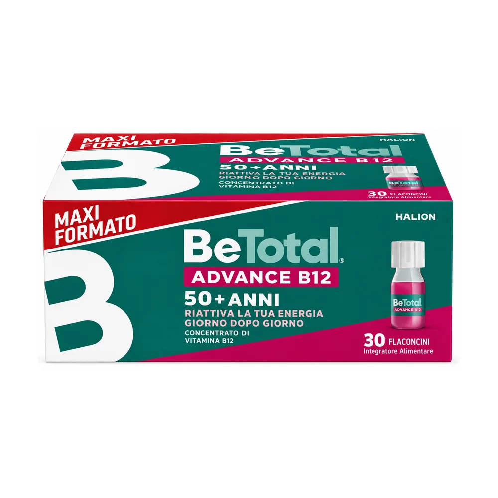 Be-Total Advance B12, confezione da 30 flaconcini da 7 ml.
