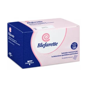 Confezione da 30 pezzi di Blefarette Salviette Oculari monouso.