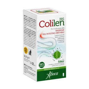 Colilen IBS 96 opercoli Aboca, dispositivo medico con ActiMucin per la sindrome dell'intestino irritabile.