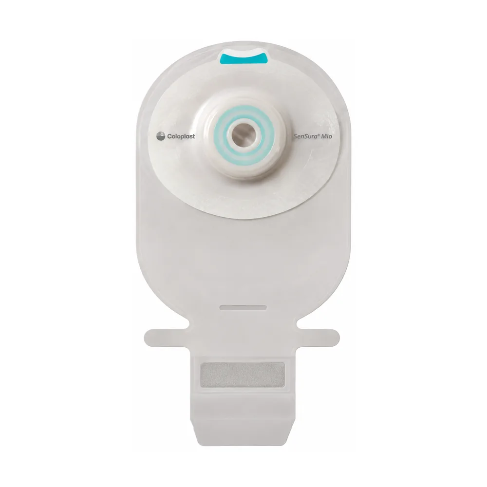Coloplast SenSura Mio Convex, sacca aperta monopezzo per ileostomia maxi 470 ml con foro 10-50 mm.