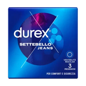 Confezione di Durex Settebello Jeans 3 pezzi