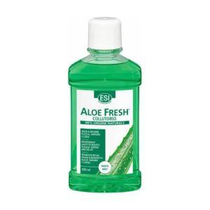 Flacone da 500 ml di Aloe Fresh Collutorio ESI con aloe vera e propoli.