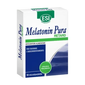 Melatonin Pura Retard ESI, 90 microtavolette con melatonina 1 mg a rilascio prolungato.