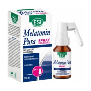 Melatonin Pura Spray ESI 20 ml, melatonina sublinguale con erogatore.
