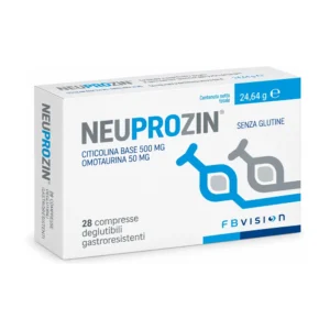 FB Vision Neuprozin 28 compresse gastroresistenti con citicolina Cognizin, omotaurina e vitamina E.