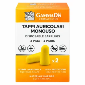 Confezione di Gammadis Tappi Auricolari 10 pezzi, dispositivo medico di Gammadis